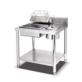 Restaurant Kitchen Equipment Manual Breading Table / KFC Wrapping Powder Table