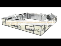 أجهزة تناول الطعام الحديثة لمعدات الضيافة الصناعية اختيار أفضل المواد الخام