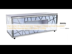 مركز الجاذبية العالي والهيكل الواضح معدات الفنادق التجارية القياس المخصصة قدرة الحمل ≥200kg