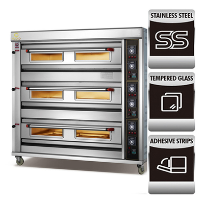 فرن النفق الرقمي للمختبر Glead Forcooking Range Pizza Pakistan Big المدمج في الخبز بالغاز