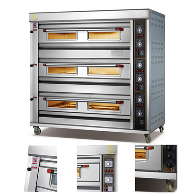 فرن النفق الرقمي للمختبر Glead Forcooking Range Pizza Pakistan Big المدمج في الخبز بالغاز