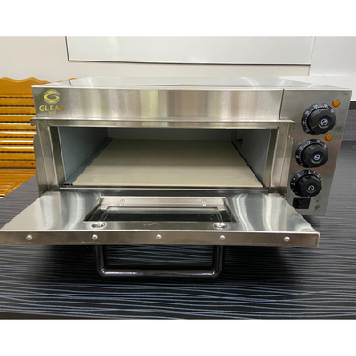 فولاذ المقاوم للصدأ الكهربائية بيتزا / فرن الخبز النموذج ZH-1M 2kw الطاقة معدات الخبز التجارية