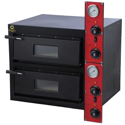 فرن الخبز التجاري الكهربائي PZ-02 الإنتاجية 8.4kw الطاقة 220-240V / 50Hz-60Hz