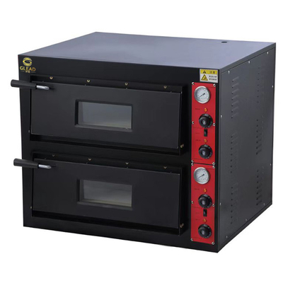 فرن الخبز التجاري الكهربائي PZ-02 الإنتاجية 8.4kw الطاقة 220-240V / 50Hz-60Hz
