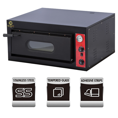1 طبقة معدات الخبز التجارية لمحلات الخبز / المطعم / الفندق 890 * 800 * 430mm