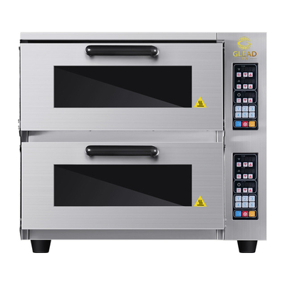آلة تحضير البيتزا الكهربائية / الخبز الإنتاجية 5kw الفرن التجاري ~ 220-240V 50HZ