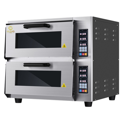 آلة تحضير البيتزا الكهربائية / الخبز الإنتاجية 5kw الفرن التجاري ~ 220-240V 50HZ