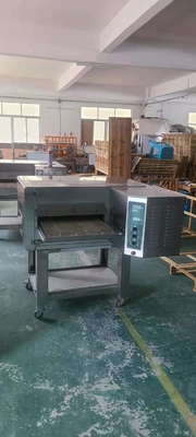 فرن خبز البيتزا الكهربائي مع قاعدة الرخام / الفولاذ المقاوم للصدأ 3N-380V / 50Hz فولتاج LPG / LNG نوع الغاز