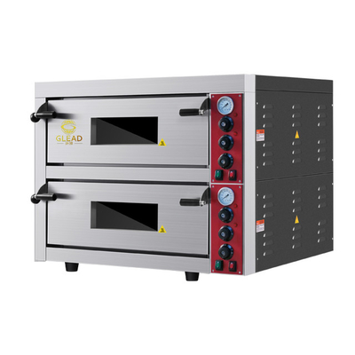 فرن خبز البيتزا التجاري بقوة 9 كيلوواط 3N-380V/220-240V فولت 115 كجم الوزن