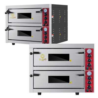 فرن خبز البيتزا التجاري بقوة 9 كيلوواط 3N-380V/220-240V فولت 115 كجم الوزن