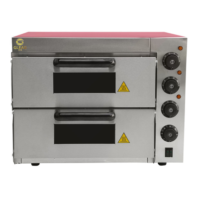 فرن البيتزا الكهربائي 3kw 220-240V للخبز فرن الخبز التجاري 29KG