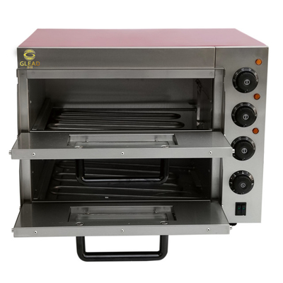 فرن البيتزا الكهربائي 3kw 220-240V للخبز فرن الخبز التجاري 29KG