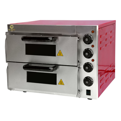 فرن البيتزا الكهربائي 3kw 220-240V للخبز فرن الخبز التجاري 29KG