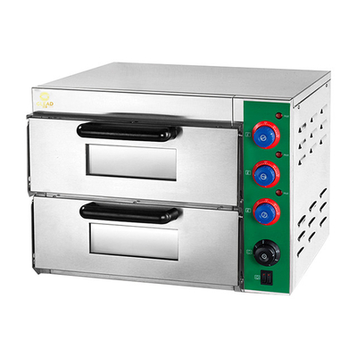 معدات الخبز التجارية لمحلات البيتزا درجة الحرارة 50-350C مقاس المخطط 560 * 556 * 435mm