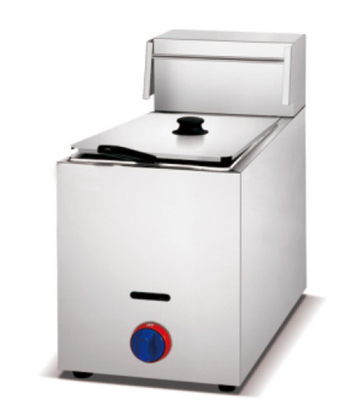 مقلاة غاز تجارية مع محرقات 2 11.2kw الطاقة R1 3/4 اتصال الغاز