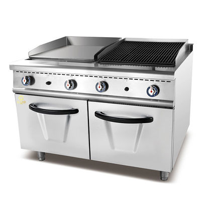 180 كيلوغرام وصلة الغاز معدات مطبخ الوجبات السريعة للطبخ على نطاق واسع