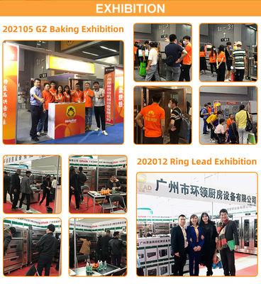 180 كيلوغرام وصلة الغاز معدات مطبخ الوجبات السريعة للطبخ على نطاق واسع