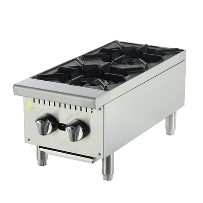 طباخ معكرونة غازي محمول من الفولاذ المقاوم للصدأ 6 محرقة GL-K6015R 38KG - إمدادات الغاز المسال / الغاز الطبيعي