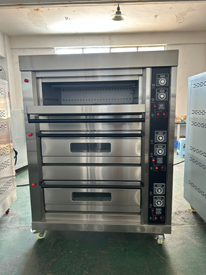 الغاز NBO-G306 3 طابق 6 صناديق الفرن لخبز خبز البيض والأكثر