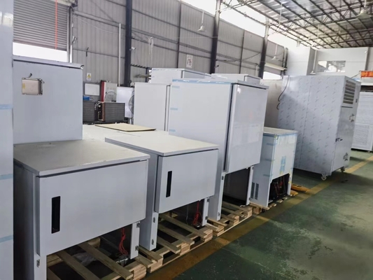 R-404A التبريد الهوائي الفندق المجمد 3 صندوقا الثلاجة التجارية للتبريد والتجمد العميق