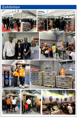 11.7kw غاز LPG الشواية 30kg عبء ثقيل معدات الطهي التجارية 2800Pa الوزن الصافي 32kg