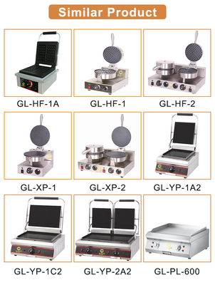 شواية غازية للكريستال LPG/2800Pa 5.5kg معدات طهي المطبخ خفيفة الوزن مع تجميع سهل