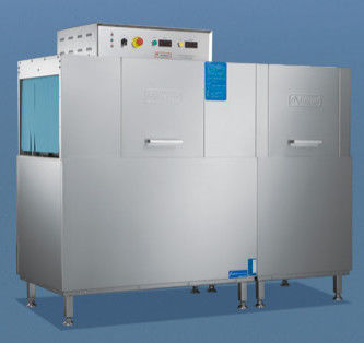 نوع الطيران الآمن غسالة الصحون الفولاذ المقاوم للصدأ SS304 6.7KW محطة نقل أوتوماتيكية