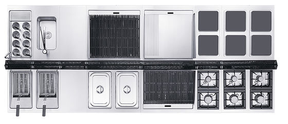 560x505x270mm أدوات تنظيف الفنادق والمعدات الفرن المجال الداخلي نطاق التحكم في درجة الحرارة 120 ̊330C