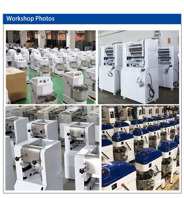 220-240v معدات طهي المطبخ التجارية مع 320 كجم في ساعة إنتاج