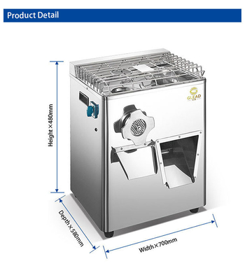 2.2KW معدات مطبخ الوجبات السريعة مع 220 فولت 50 هرتز 1 مرحلة