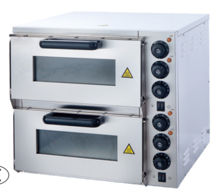 الفولاذ المقاوم للصدأ 220V-240V فرن البيتزا 50-300.C لوحة التحكم الميكانيكية لتحضير الخبز