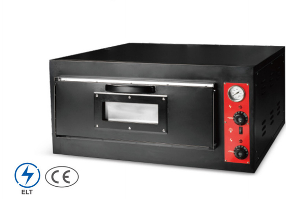 الفضة الفولاذ المقاوم للصدأ 220V-240V مطبخ فرن البيتزا مع 50-300 درجة مئوية التحكم في درجة الحرارة