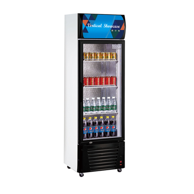 فولاذ المقاوم للصدأ 210L مشروبات عرض بارد لتبريد المشروبات في درجة حرارة 0-10