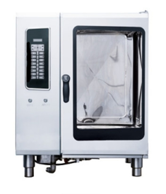 220V-240V فرن اتفاقية الفولاذ المقاوم للصدأ الفضي للخبز الدقيق عند درجة حرارة 0-350 درجة مئوية