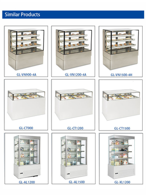 معدات التبريد الصناعية المهبلة 1650W مع دورة التبريد العكسية لدرجة الحرارة من -16C إلى -18C
