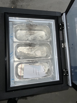 200W Smart Gelato Ice Cream Showcase with Reverse Cycle Defrost - 44KG وحدة التبريد الصناعي