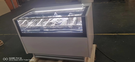 6 معدات التبريد الإيطالية -16°C إلى -18°C 1050W الطاقة 220-240V عرض المثلجات.