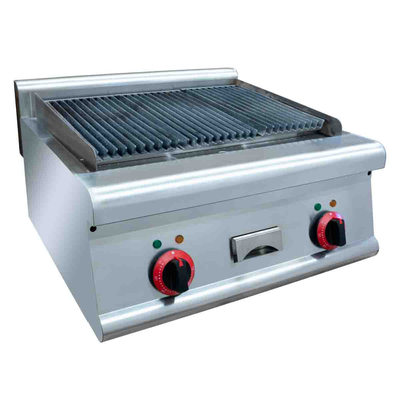 الحديد الحديدي الحمم الصخرية الشواية 220V-240V فضة بيضاء المطبخ معدات الطهي