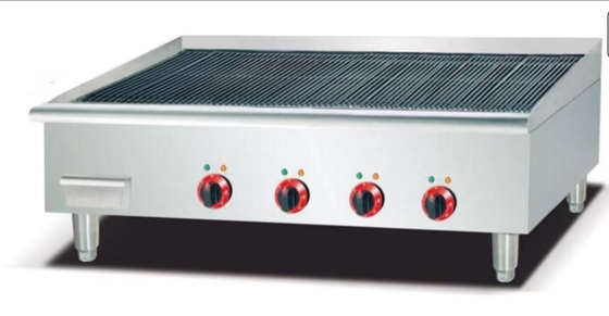 220V-240V الحديد الحمم الصخرية الشواية مع الفضة والأبيض لوحة التحكم الرقمية