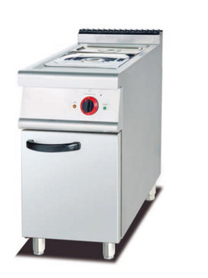 مطعم الحساء الكهربائي المدفئ Bain Marie 220-240V 50Hz 0°C~100°C معدات الطهي الفضية