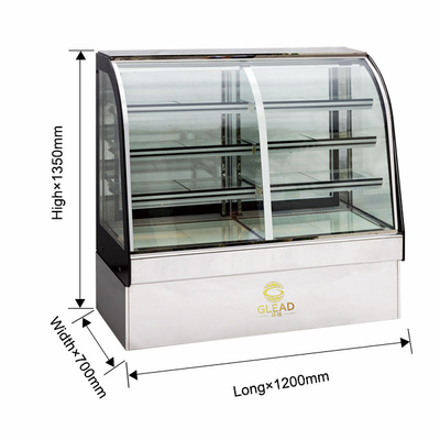 معدات التبريد الصناعية تبريد الهواء 415L 2200W 220-240V 2N ~ 50HZ خزانة