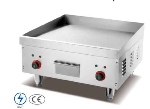 مقلاة الفضة الكهربائية التجارية من الفولاذ المقاوم للصدأ لطهي الأطعمة المختلفة عند 220-240v 50hz