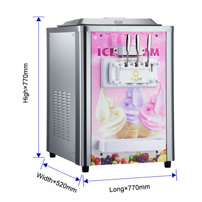1وحدة التبريد الصناعية 7kW لـ 2x5.8L Hopper 12-18kg/h معدل الإنتاج 220-240V الجهد