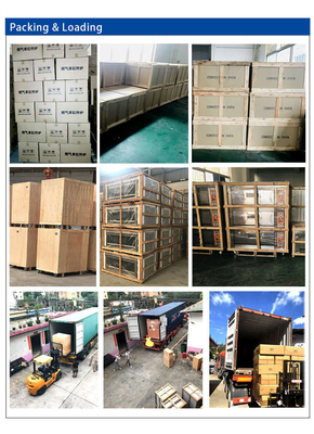معدات التبريد الصناعية مع 700W الصادرة المسجلة 100-150 كوب / ساعة ووظيفة التبريد المسبق.