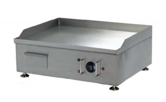 معدات الطهي الكهربائية التجارية 0C إلى 100C الصلب المقاوم للصدأ الشواية 220-240V 50Hz الجهد