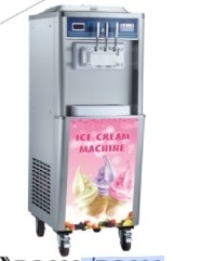 آلة الآيس كريم التجارية مع التبريد المسبق 20-25kg/h إنتاج R22/R404A المبرد