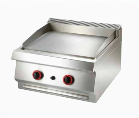 طباخ غاز فضي مع ضغط غاز 2800Pa يطبخ طعام مختلف عند 0-100.C