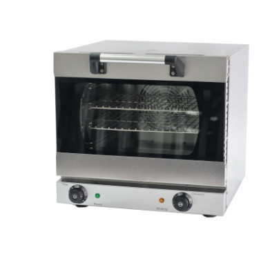 220 فولت فرن الاتفاقية الأسود / الأبيض معدات الطهي بسعة 35L مع تحكم درجة الحرارة 0-200 °C