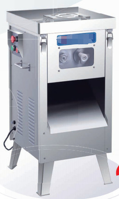 آلة قطع اللحوم التجارية 0.75KW قطعة اللحوم مع قطع قابل للتعديل سكين قابلة للإزالة مجموعة قطعة اللحوم