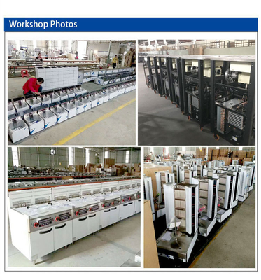 6-الوعاء 1/3 حجم وعاء 100L الفندق التجاري آلة الآيس كريم مروحة التبريد 1100W الطاقة